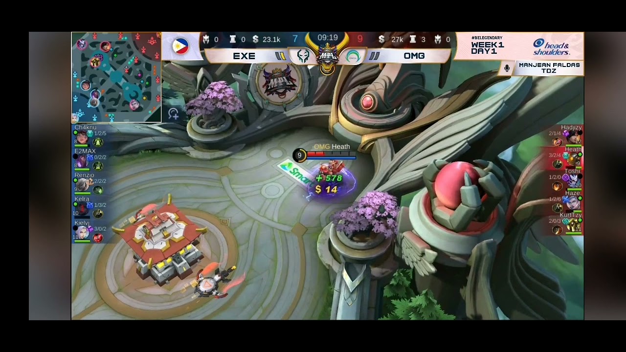 MPL S7 DAY 1 EXE VS. OMEGA GAME 2 ( keilvj and kelra connection)