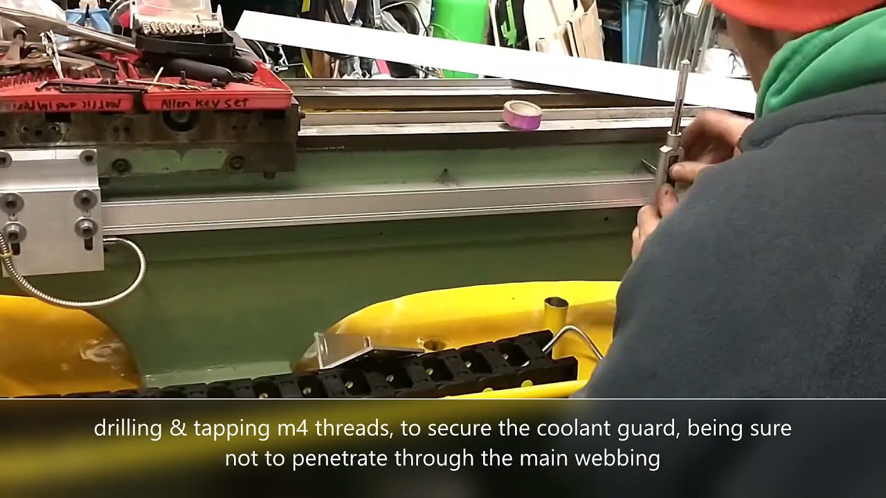 Colchester master round head lathe restoration part 3 -QCGB REBUILD & D.R.O. SCALE INSTALL