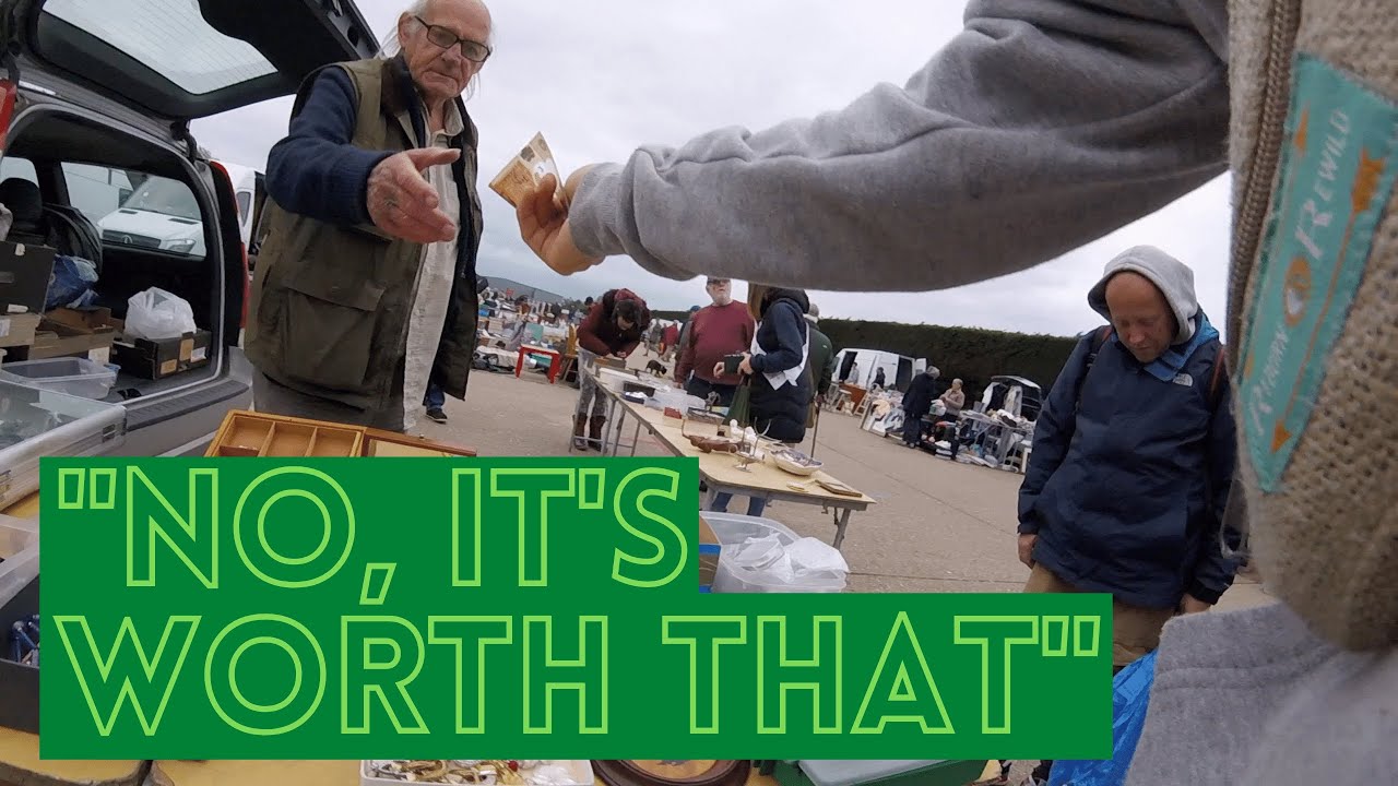 HE PUT UP A FIGHT SO WE PAID HIS PRICE | Selling Full Time on eBay | UK Reseller | Car Boot Hunting