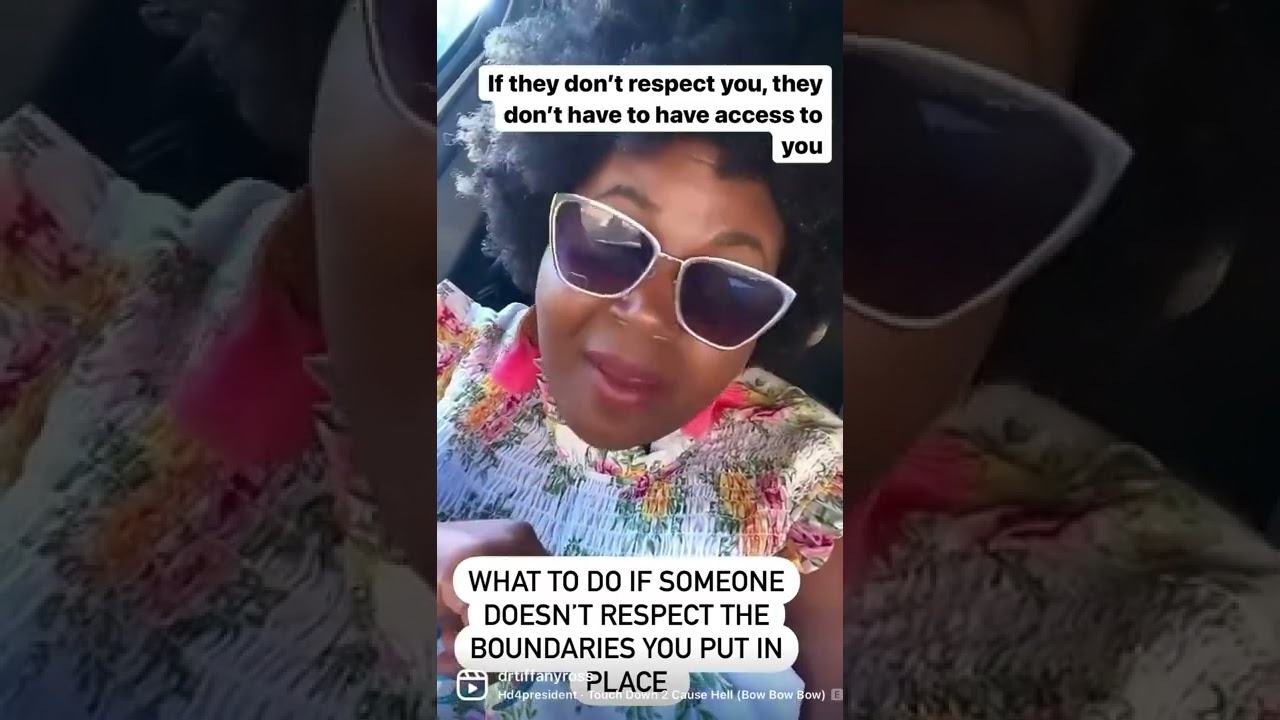 Do this when someone doesn’t respect your boundaries 