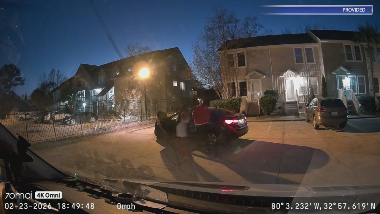 Video shows shooting outside Lakes of Northwoods apartments