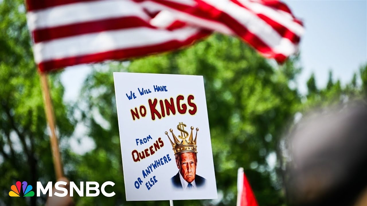 NO KINGS: Protest organizer swats down GOP fearmongering ahead of massive anti-Trump protest