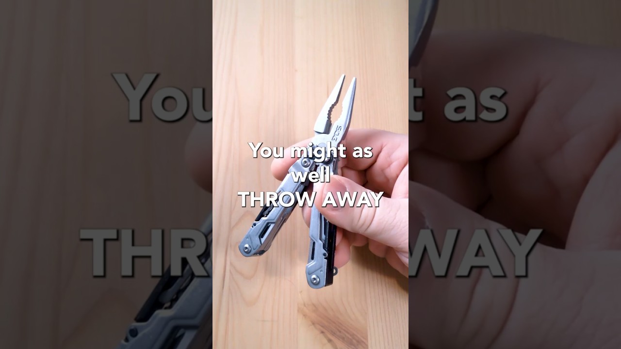 Выбросьте свой многофункциональный инструмент! #edctools #tsa #pockettools