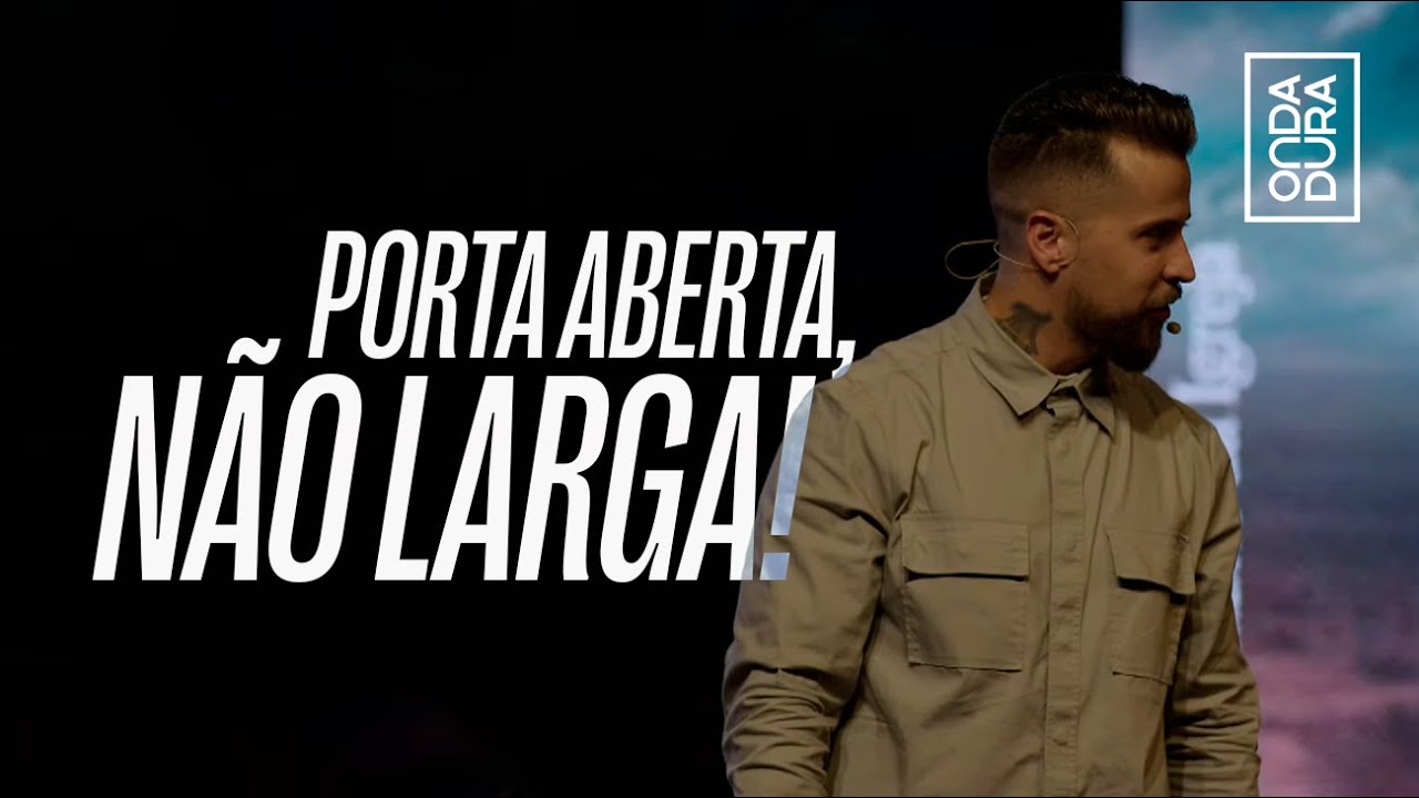 A PORTA ESTÁ ABERTA, MAS NÃO É LARGA! | Pastor Lipão | ATOS