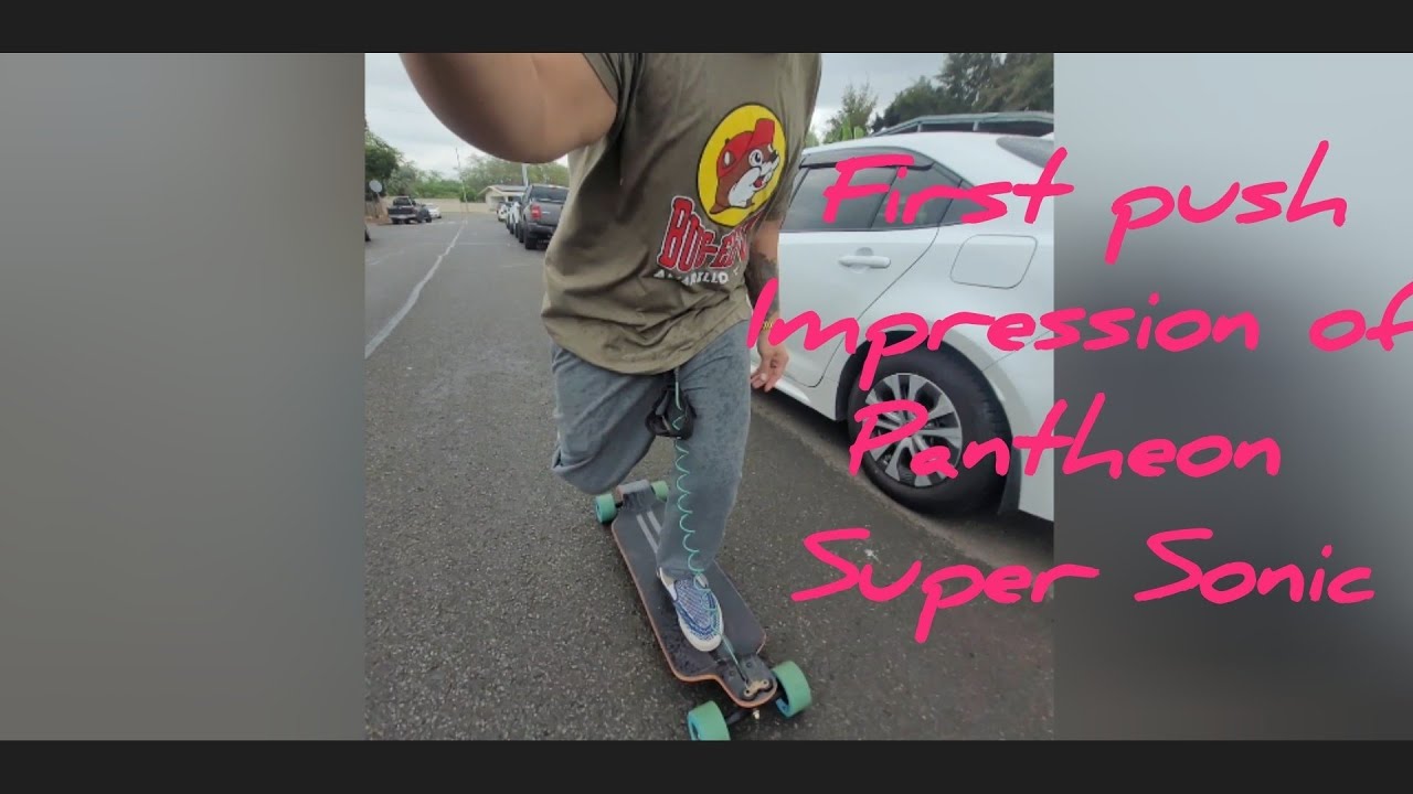 NEW BOARD DAY Pantheon Supersonic First Impressions ride
