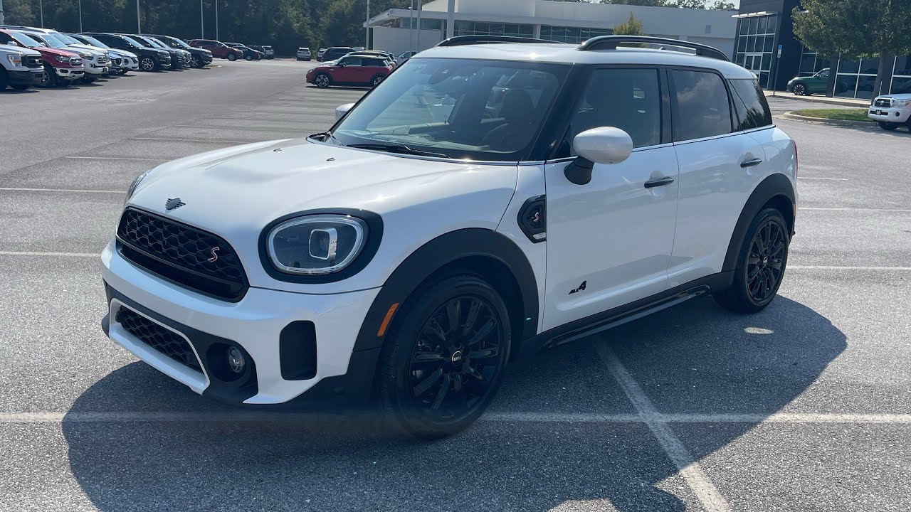 2024 MINI Cooper S Countryman ALL4 - Nanuq White Metallic - Chesterfield Malt Brown, Iconic Trim