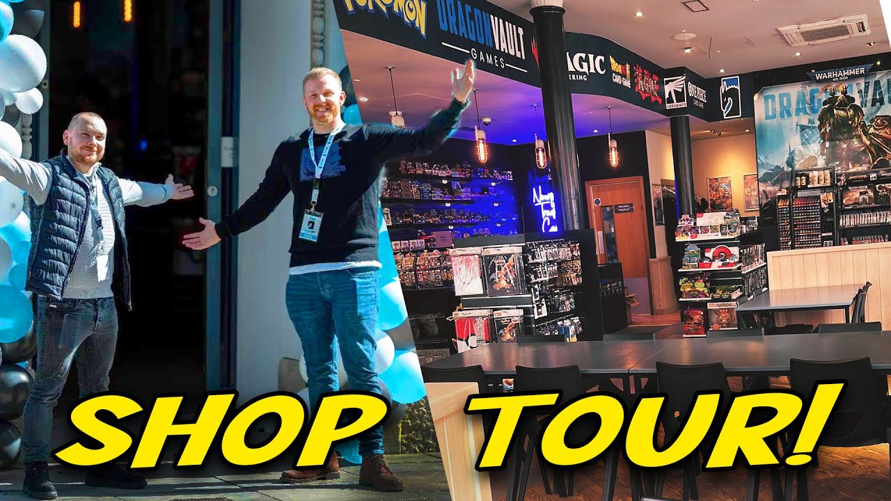 Tour of Our New TABLETOP GAMING STORE!
