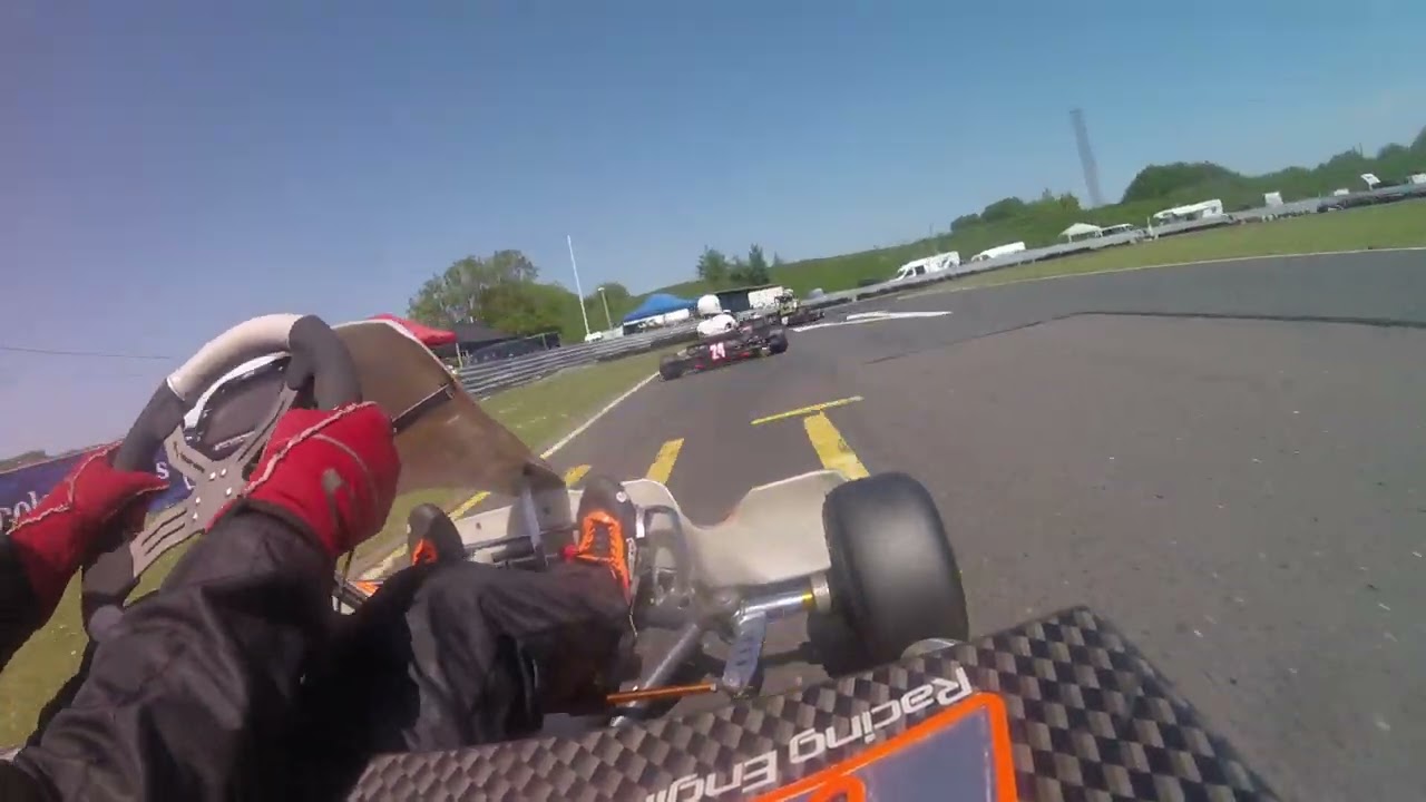 Clay Pigeon Raceweay ikr round 3 pre-final (27.5.23 junior rotax)