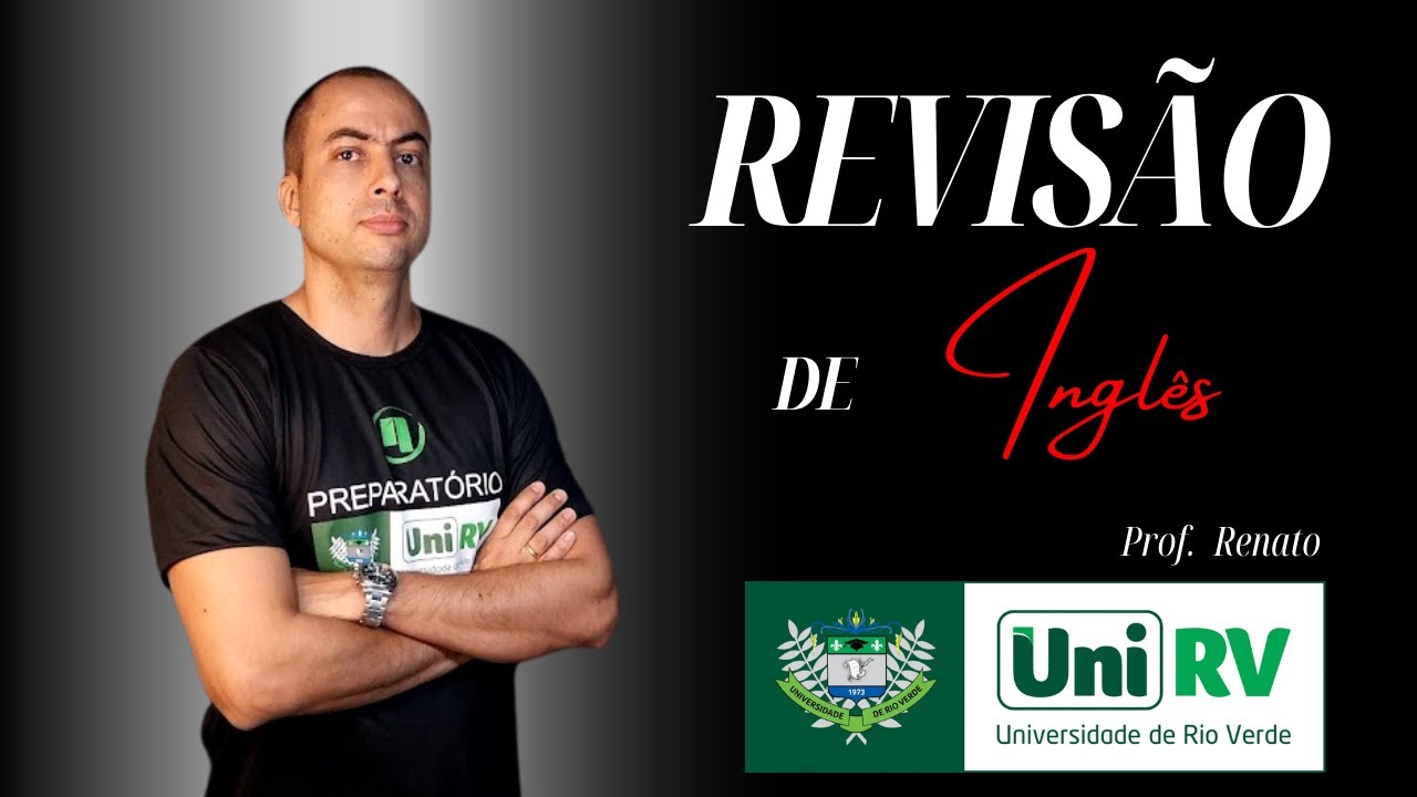 Revisão de INGLÊS para medicina da UniRV
