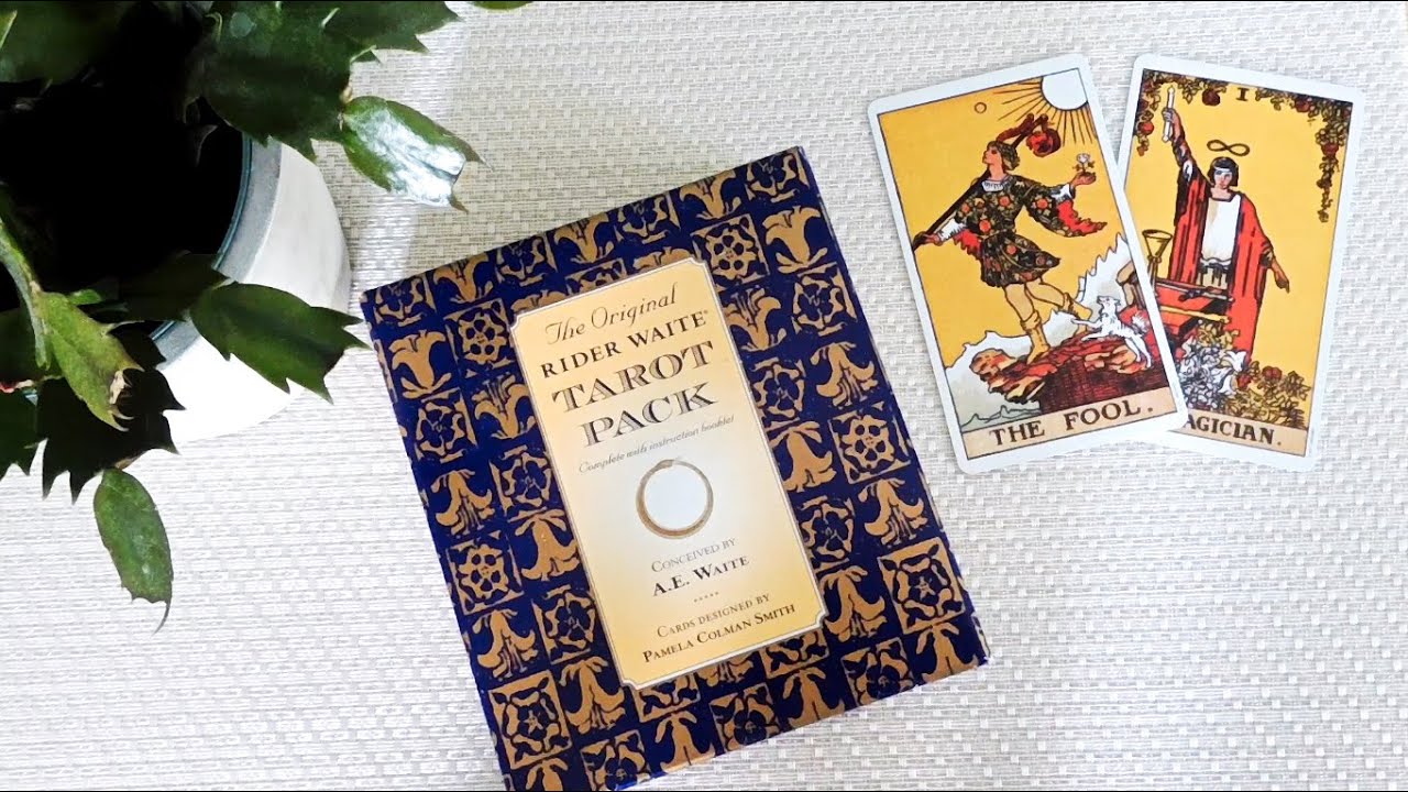 Tarot Rider Waite - Partie 1 : Fou et Magicien