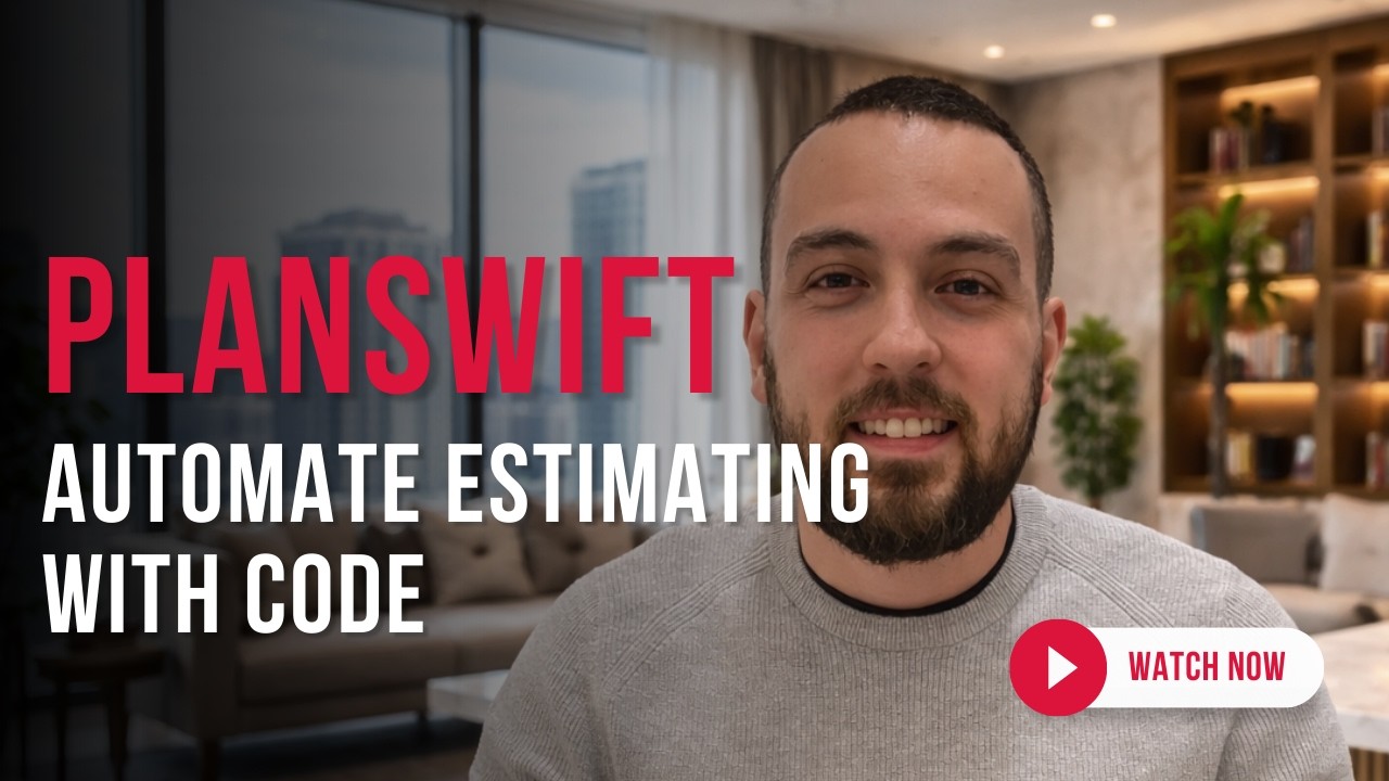 How to Automate Estimating with Code in PlanSwift