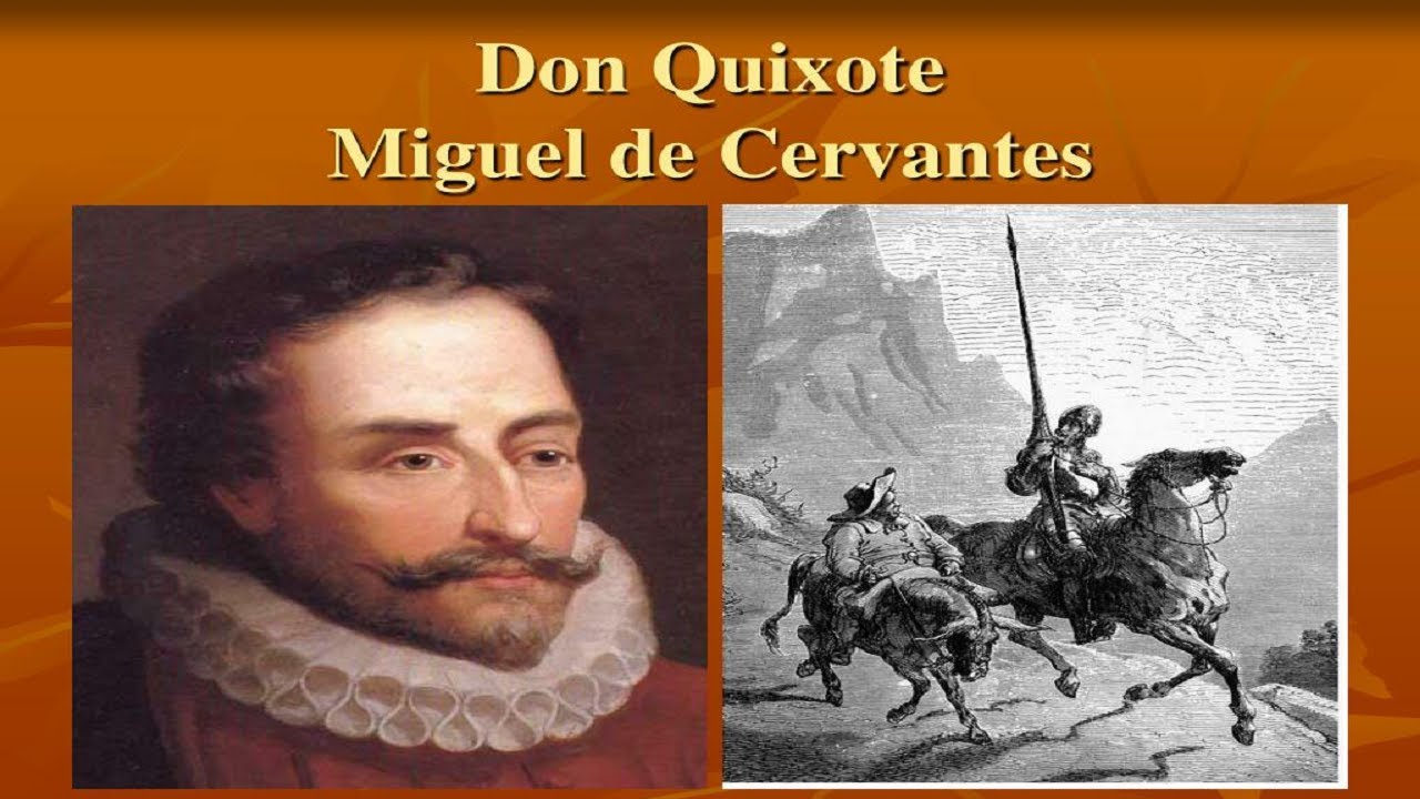 Дон Кихот испанского писателя Мигеля де Сервантеса (1547-1616) Человек из Ламанчи в Новой Испании...