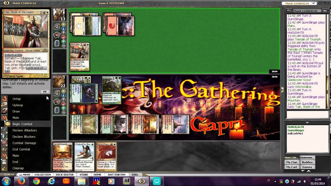 Naya Auras Vs Boros Midrange (Playtesting Standard)