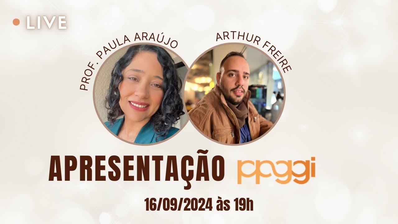 1) Apresentação do PPGGI