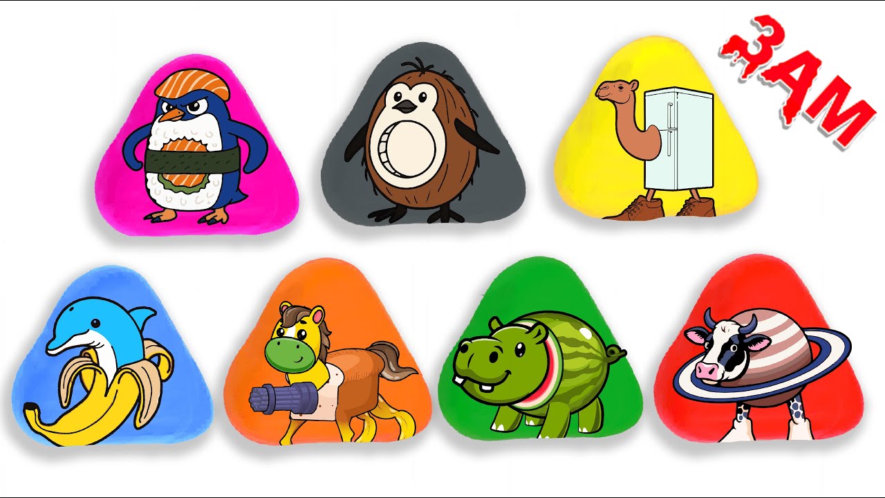 DIY CUBES! Which Character Will Come Out? Svinino Bombondino Hipotano Watermelon Frigo Camelo