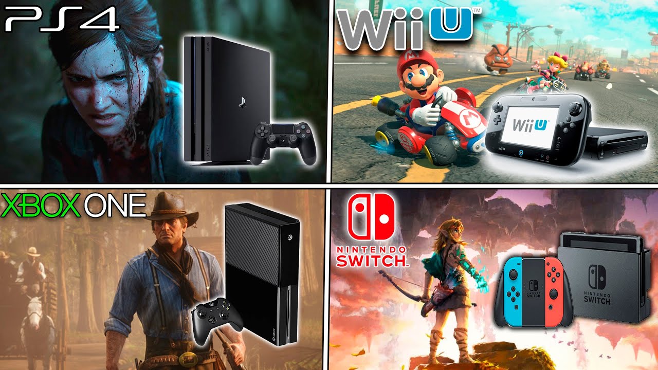 ¿Cuál Fue el TECHO GRÁFICO de la OCTAVA GENERACIÓN? – XBOX ONE, PS4, Wii U y NINTENDO SWITCH🔥