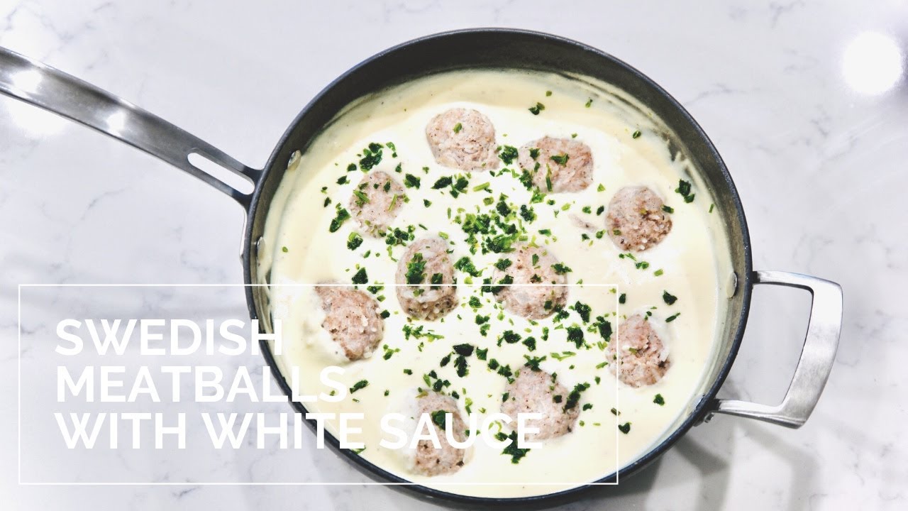 Swedish Meatballs | Кюфтета в бял сос