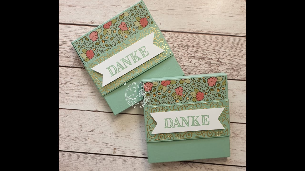 Schokolandenverpackung mit Stampin&acute;Up