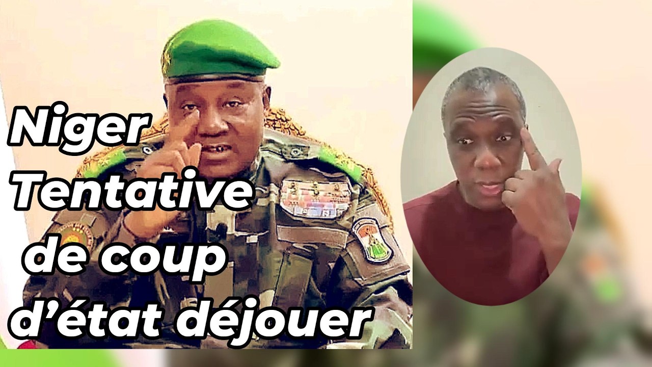 Niger -Tentative de coup d’état déjouer la situation est sous contrôle affaire à suivre