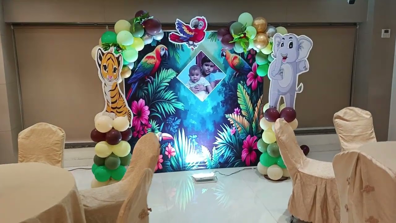 Safari jungle theam party 31000/-