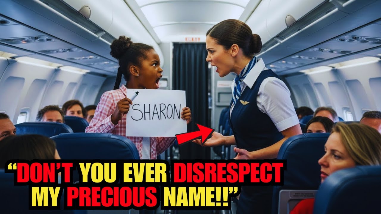 Little black Girl Embarrasses Racist Flight Attendant Who Couldn’t Spell Her Name Correctly