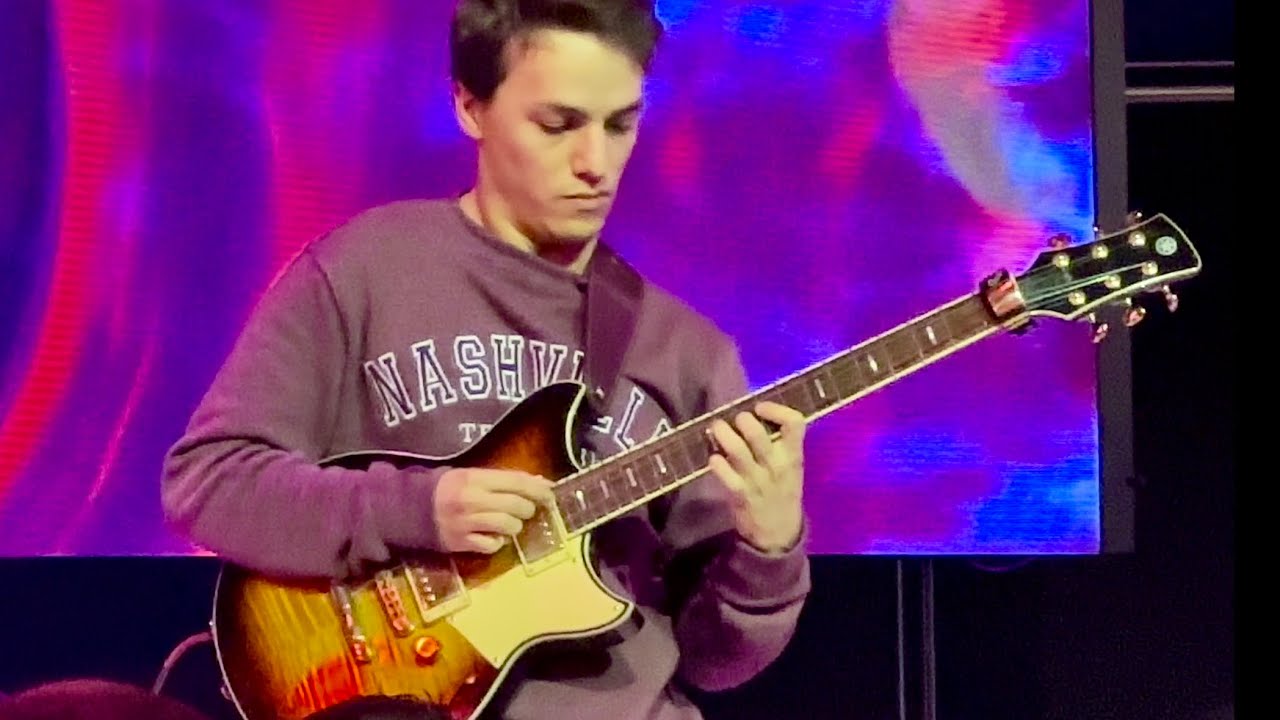 Silkroad - Matteo Mancuso at The NAMM Show in Anaheim 20240127