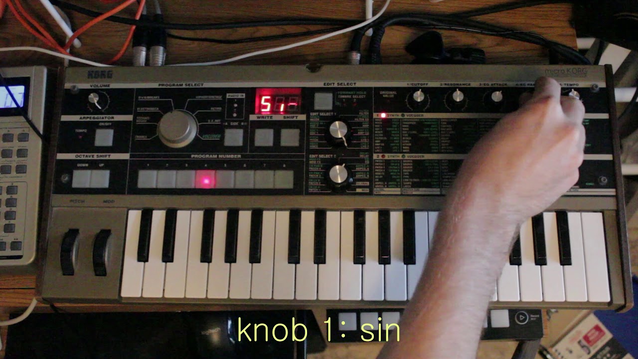 Microkorg Tutorial - Patch Settings From Ghoast