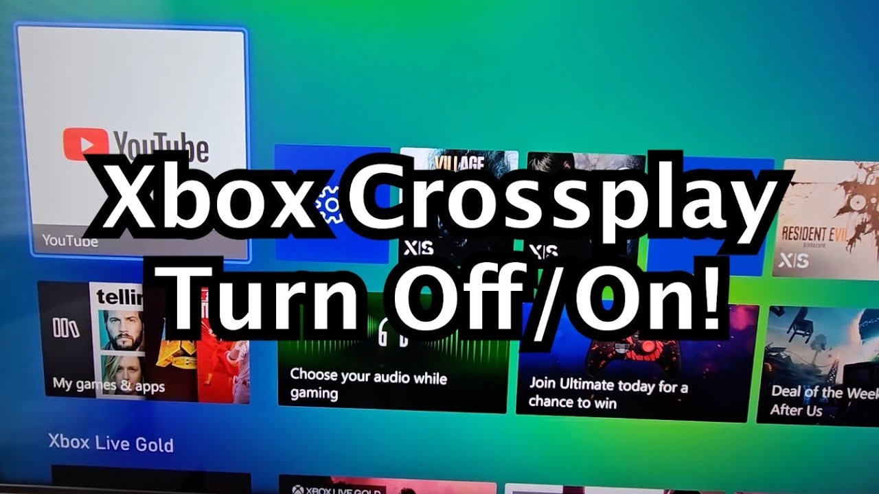 Xbox (Series X, S, One) Как отключить кроссплатформенную игру!