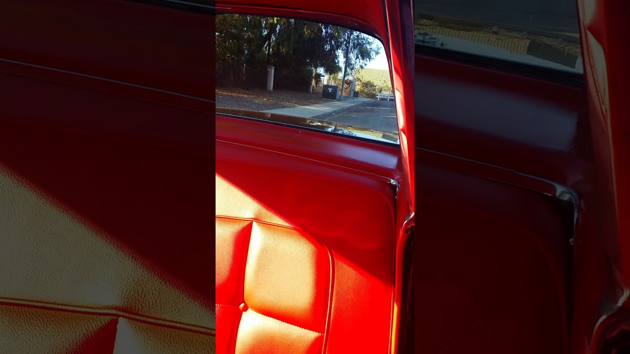 64 Lincoln Continental - Rear Interior