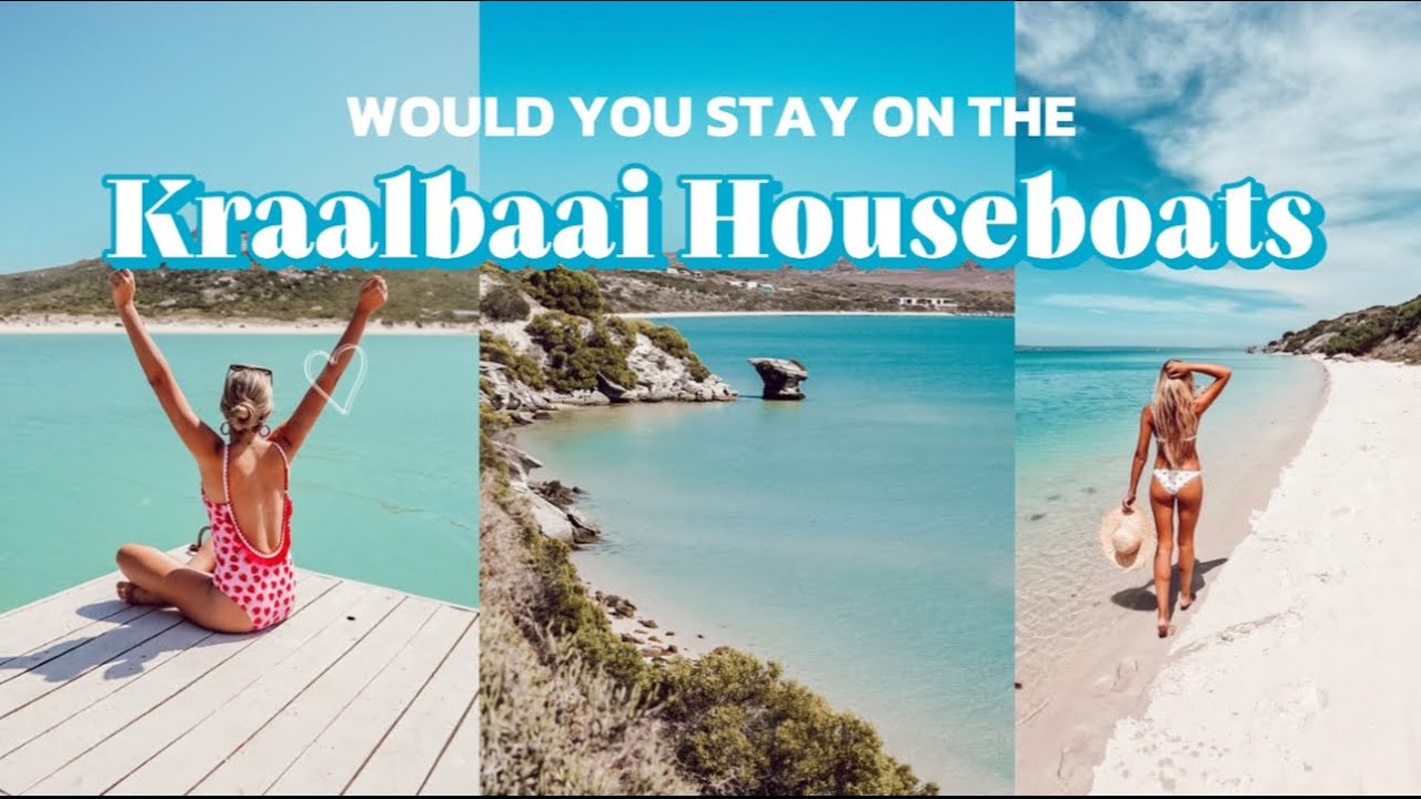 IS THIS GREECE  IN SOUTH AFRICA? UNIQUE GETAWAY NEAR CAPE TOWN! KRAALBAAI HOUSEBOATS WEST COAST