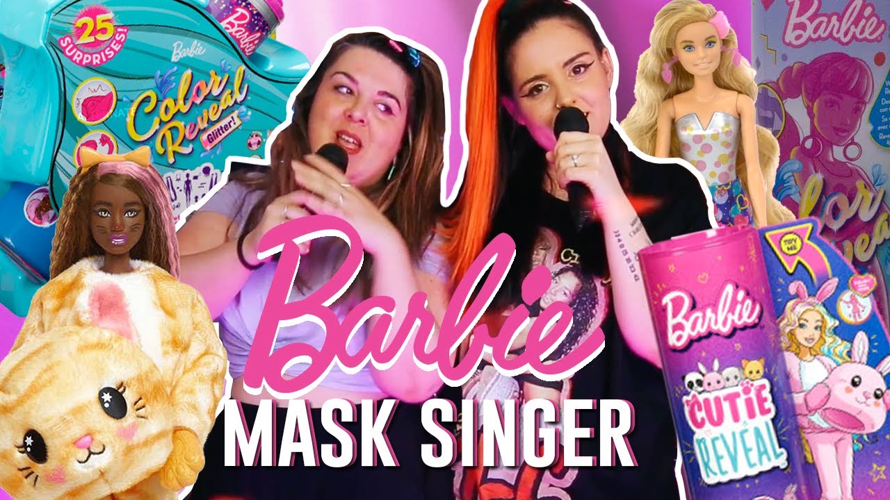 UNBOXING BARBIE MASK SINGER | Andrea Compton ft Lalachus