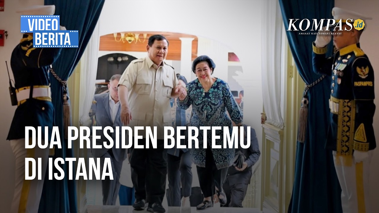 Prabowo Bertemu Megawati di Istana Negara