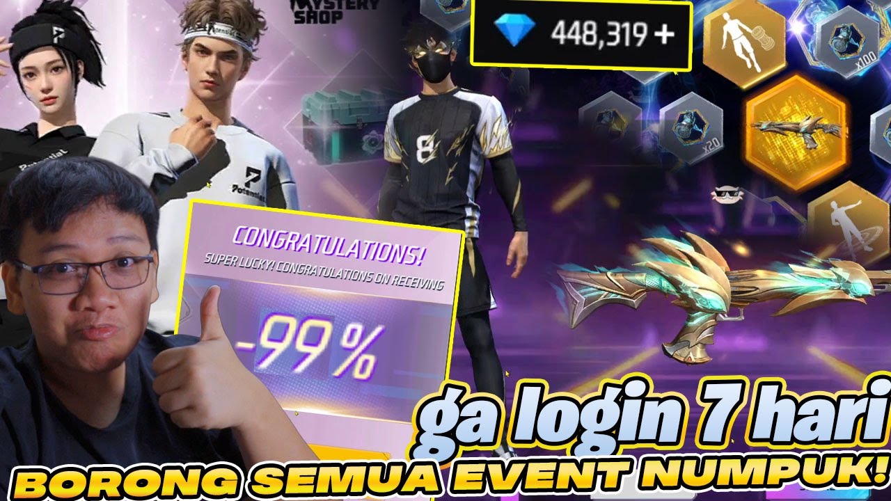 AKUN TERHOKI IS BACK! BORONG SEMUA MISTERY SHOP DAN EVENT YANG KETINGGALAN SEMINGGU!