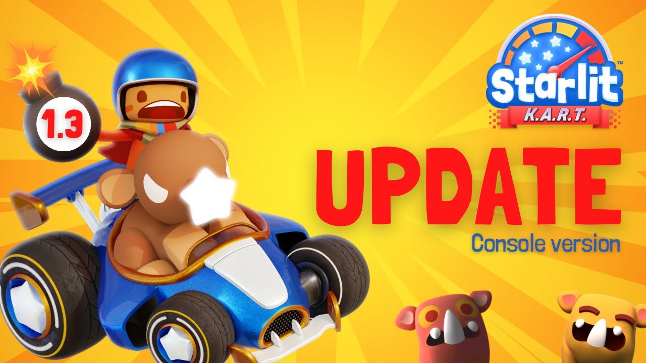 STARLIT KART PLAYSTATION AND XBOX UPDATE 1.3v