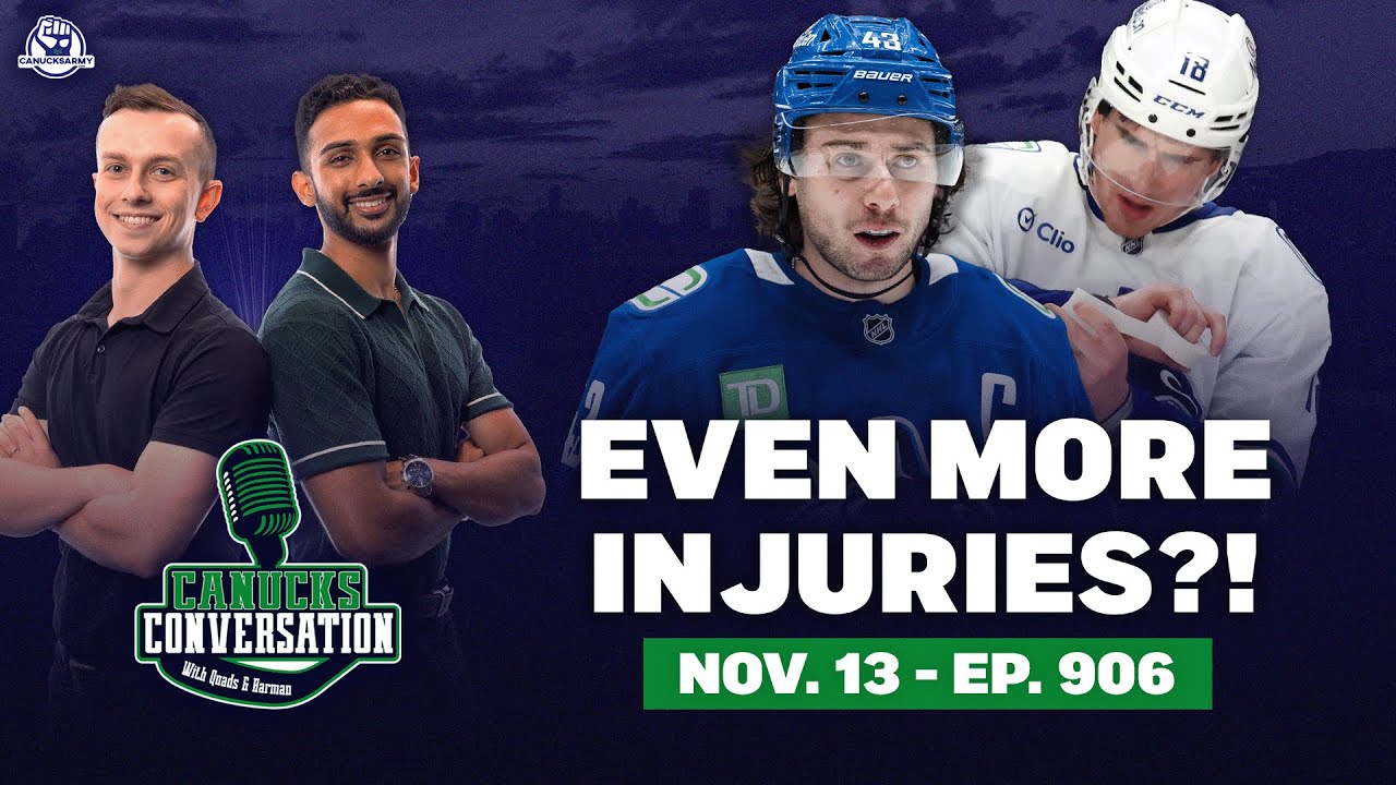 No Hughes or DOC at practice + Family Feud | Canucks Conversation