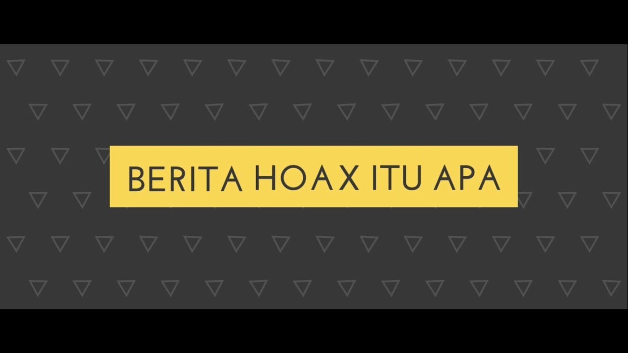 Respon Sosial : HOAX