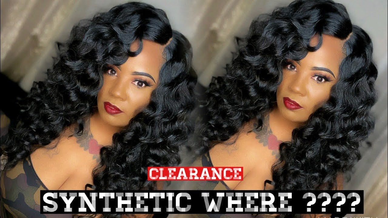 $21 🥰YOU NEED THIS WIG / Synthetic wig giving me HumAn hair bundle vibes / vivica foxx hair antique