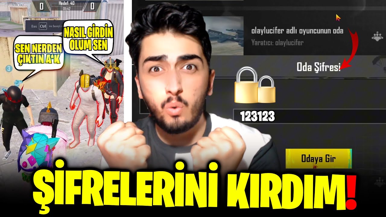 KAVGA ETTİLER! ATARLI ÇOCUKLARIN ODALARININ ŞİFRESİNİ KIRIP TROLLEDİM! 😂 | PUBG Mobile