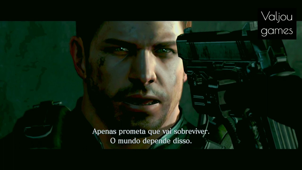 #residentevil6 #wesker #game Chris e jake encontro tenso em Resident Evil 6