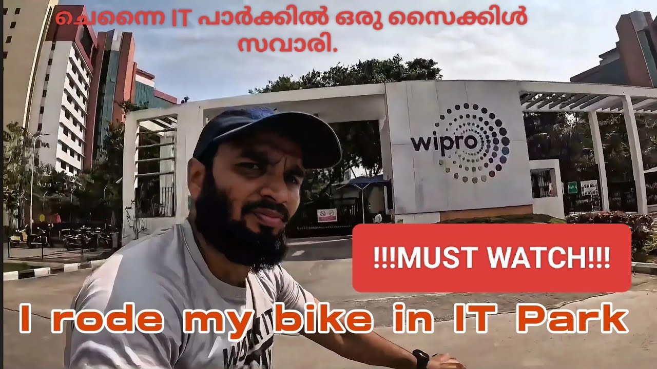 A bike ride in IT Park