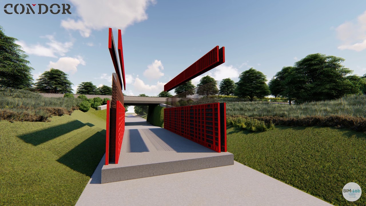 BIM-Lab.net - Railway underpass construction simulation