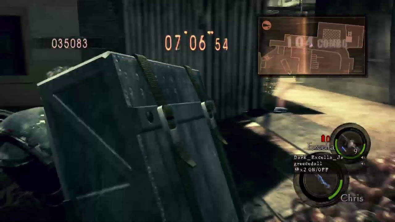 Resident Evil 5 mers duo