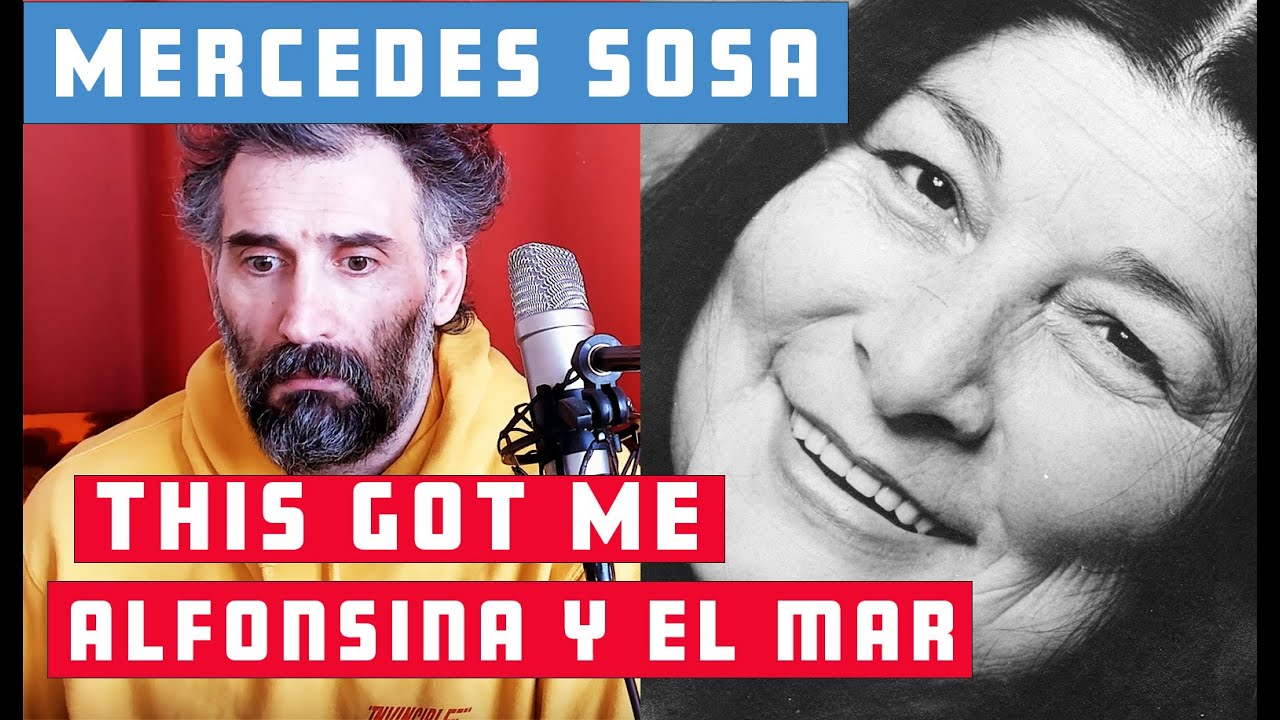 Mercedes Sosa - Alfonsina y el mar  REACTION