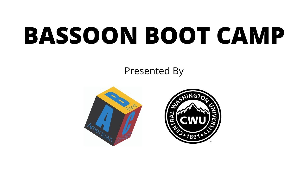 Bassoon Boot Camp - Lesson 1: Getting Started