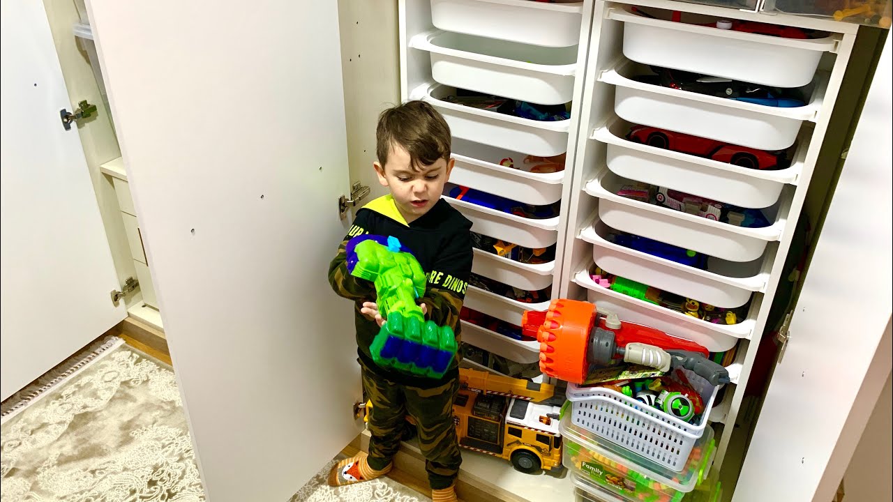 Yusuf Fatih Selim’in oyuncak odasını gizlice karıştırdı🥵👻Eyvah yakalarsa yandık!🤫🤪