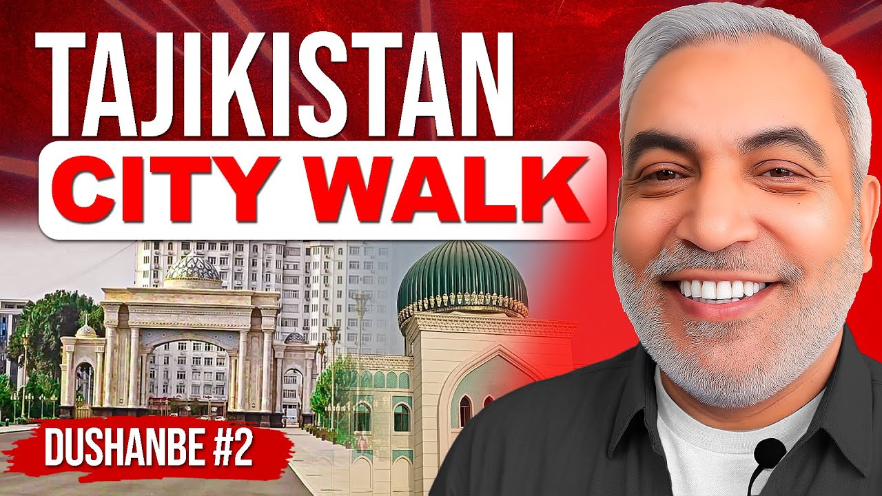 Exploring Dushanbe – Part 2 | City Walk & Travel Insights | Dr. Nadeem Murtaza