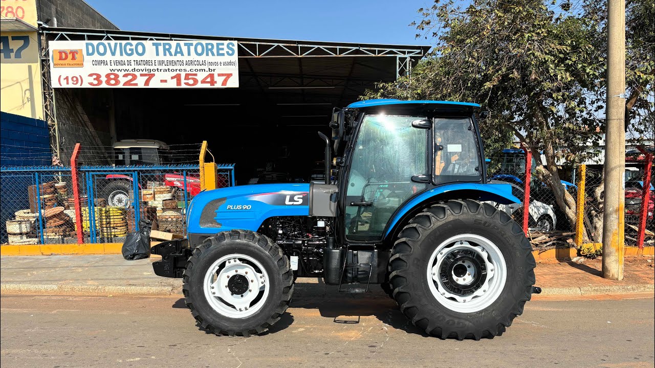Trator LS Tractor Plus 90 Cabinado 4x4 Ano 2021 com redutor de velocidade e Reversor Vendido !!
