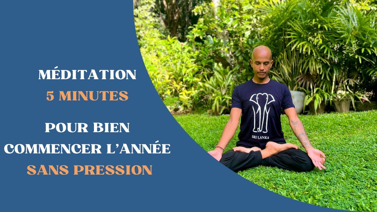 Méditation 5 minutes pour bien commencer l’année sans pression – retrouver la stabilité
