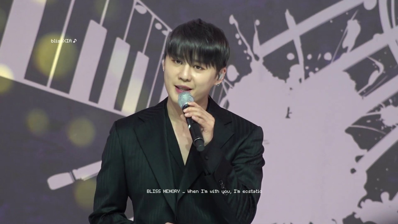 190614 아세안 위크 개막식 축하공연 - 김준수 XIA 시아준수 사랑은 눈꽃처럼