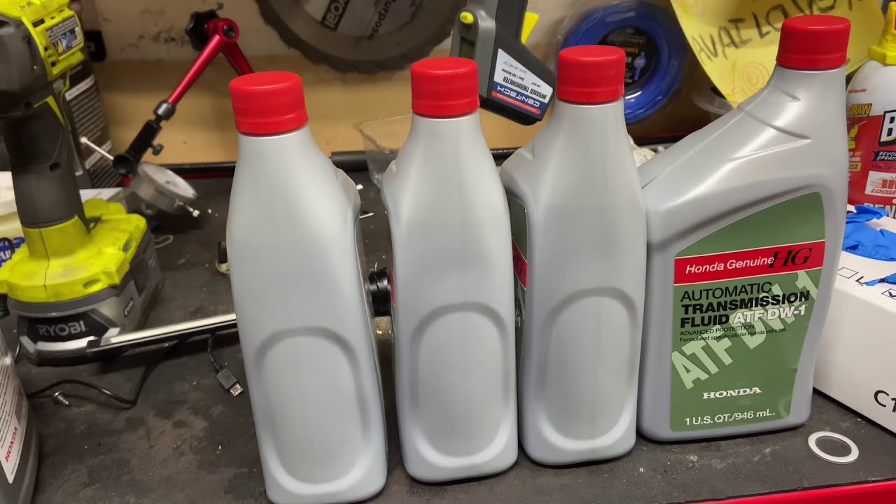 2019 Honda Pilot transmission fluid change.